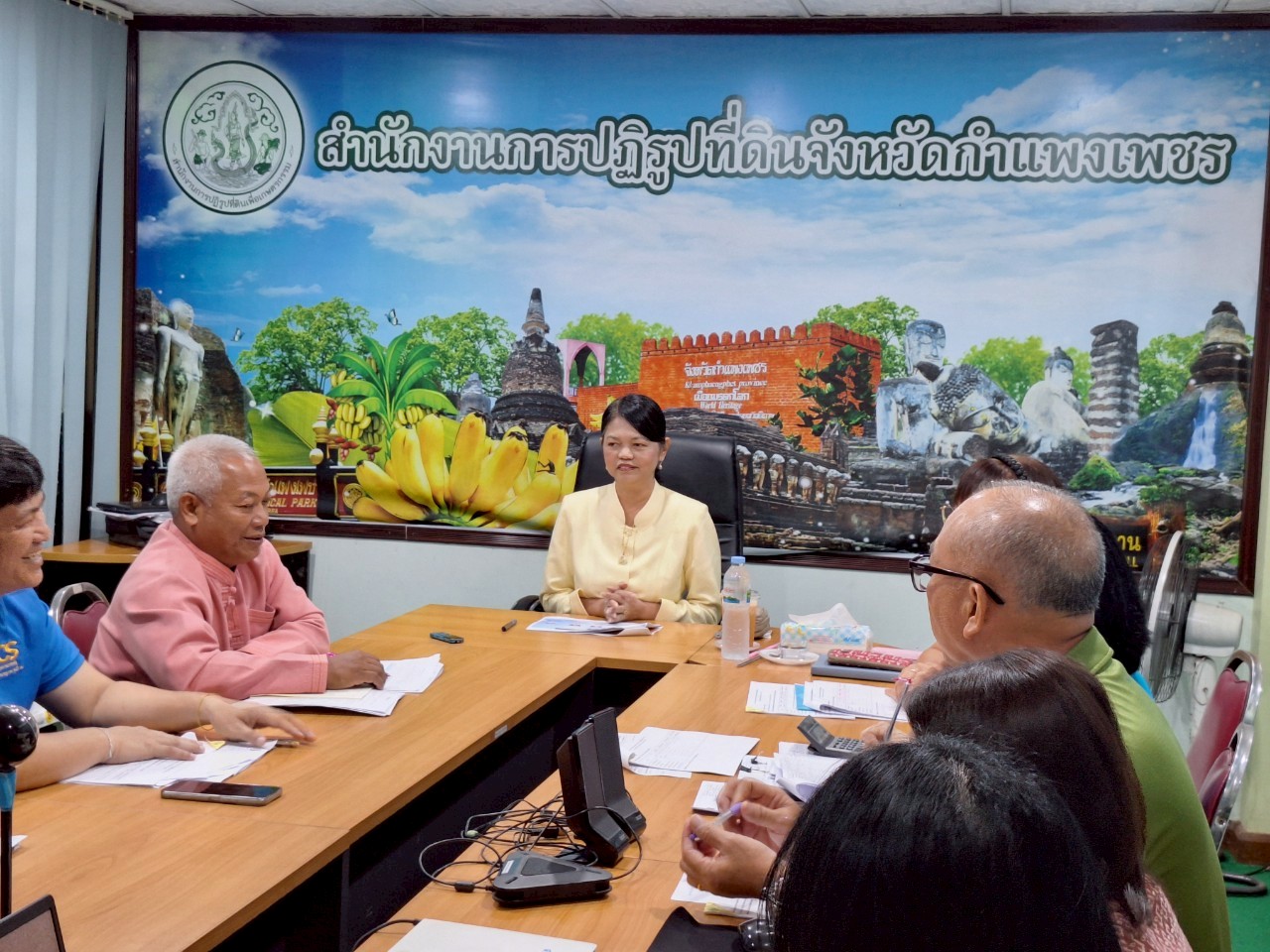 title - หัวหน้าผู้ตรวจราชการ ส.ป.ก. ประชุมตรวจราชการและติดตามความก้าวหน้าผลการดำเนินงานตามแผนการตรวจราชการของผู้ตรวจราชการ ส.ป.ก. ประจำปีงบประมาณ พ.ศ. 2568 รอบที่ 2 เขตตรวจราชการที่ 18 จังหวัดกำแพงเพชร